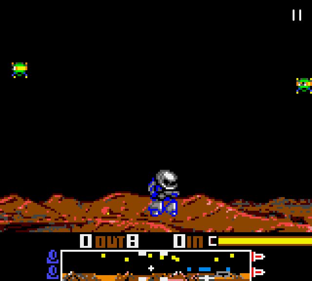 Dropzone - Game Gear game screenshot (1994) by Code Masters